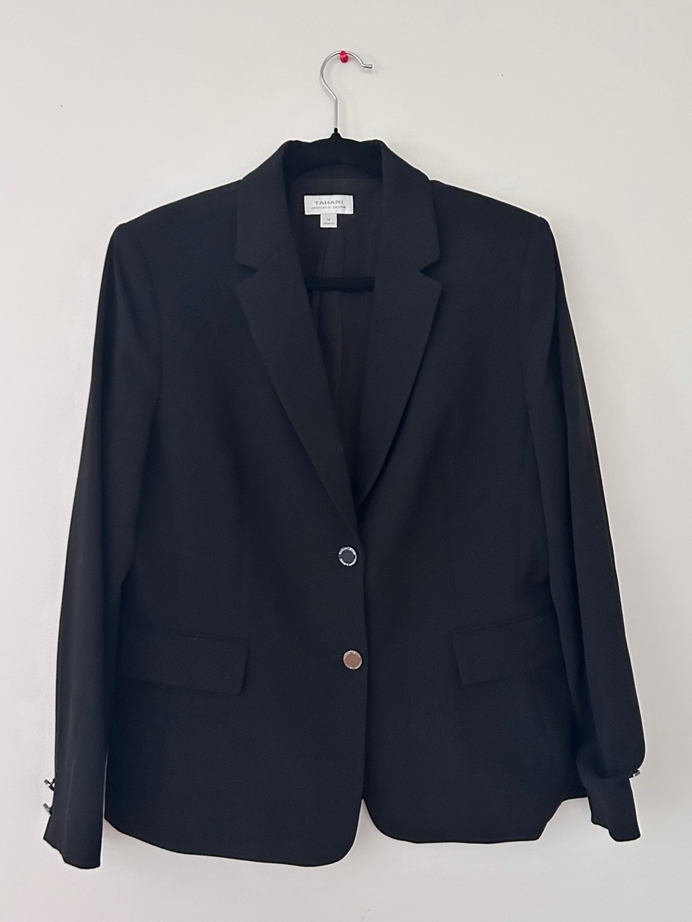 Talbots Black Two-Button Women's Blazer